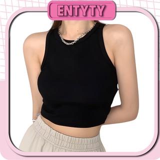 Áo balo nữ basic - phong cách mùa hè năng động / ÁO CROPTOP BA LỖ NGƯỢC entyty shop A3BL3