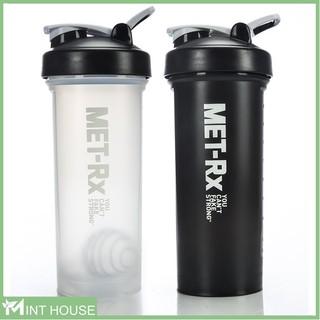 [Mã LIFE121210K giảm 10% đơn 50K] Bình lắc tập gym bình nước thể thao Shake bottle Met RX 1 Lít