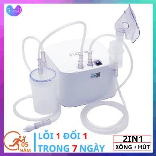 [LOẠI TỐT 2021]Máy Xông Hút Mũi 2 Trong 1 NOVA AIR Cải Tiến Cốc Hút Dịch Mũi, Máy Xông Khí Dung Và Hút Dịch Mũi Cho Bé