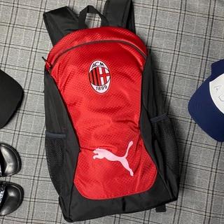 Ba Lô Thể Thao Puma Logo Câu Lạc Bộ Bóng Đá Ý A.C Milan - Balo Đi Học Nam Nữ Đựng Laptop Làm Việc Và Du Lịch MR BEAN