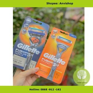 Dao cạo râu 5 lưỡi Gillette Fusion proglide 5+1 / Dao cạo lông Gillette