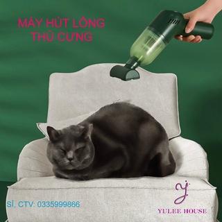 Máy Hút Lông Chó Mèo Cầm Tay Không Dây HELLO LEIBO - Máy Hút Bụi Gia Đình, Xe Hơi Cao Cấp Nhỏ Gọn,Tiện Lợi - YULEE HOUSE