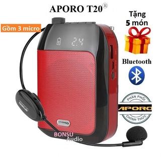 📣📣Loa máy trợ giảng Aporo T20, T21 2.4G bluetooth, T20 UHF bluetooth chính hãng