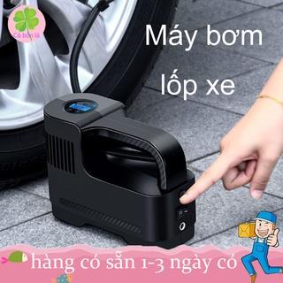 Bơm Điện 12V Mini Công Suất Lớn, Bơm Lốp ÔTô, Bơm Hơi Mini Nén Khí, Xe Máy Xe Đạp Nhỏ Gọn Tiện Dụng, Có Dây/Không Dây