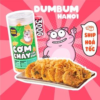 Cơm cháy chà bông 300g DumBum, đồ ăn vặt Hà Nội