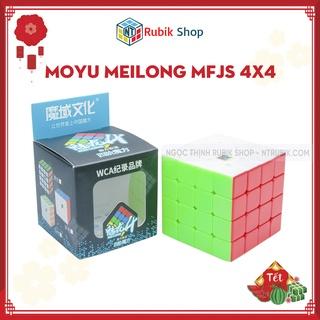 Rubik 4x4 Stickerless MoYu MeiLong MFJS Rubic 4 Tầng 4x4x4 Đồ Chơi Thông Minh