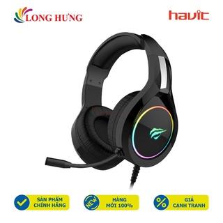 Tai nghe chụp tai Gaming Havit HV-H2232d - Hàng chính hãng - Thiết kế thời thượng, Âm thanh mạnh mẽ, Chống ồn hiệu quả
