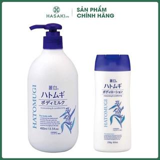 Sữa Dưỡng Thể Hatomugi Dưỡng Sáng Da Body Milk Hasaki Sản phẩm chính hãng