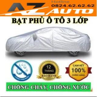 Bạt phủ toàn xe 3 lớp chỗng xước, chống nắng, chống cháy cho ô tô