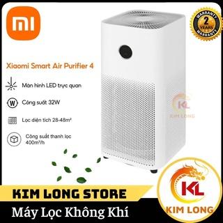 Máy lọc không khí Xiaomi Mi Air Purifier 4 Lite khử mùi, diệt khuẩn với lõi lọc bụi mịn Hepa Pm 2.5 - Bảo hành 12 tháng