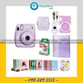 Instax Mini 11- Combo Máy Chụp Ảnh Lấy Ngay Mini 11 (CHÍNH HÃNG) - Bộ Phụ Kiện - 1 Pack Film Mini