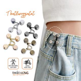 Nút gài điều chỉnh lưng quần, thu nhỏ quần cho nữ PK002 - Thắt Lưng Giá Tốt