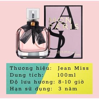 Nước Hoa Dầu Thơm Nữ Mon Paris 100ml Hương Thơm Sang Trọng Quyến Rũ Thơm Lâu