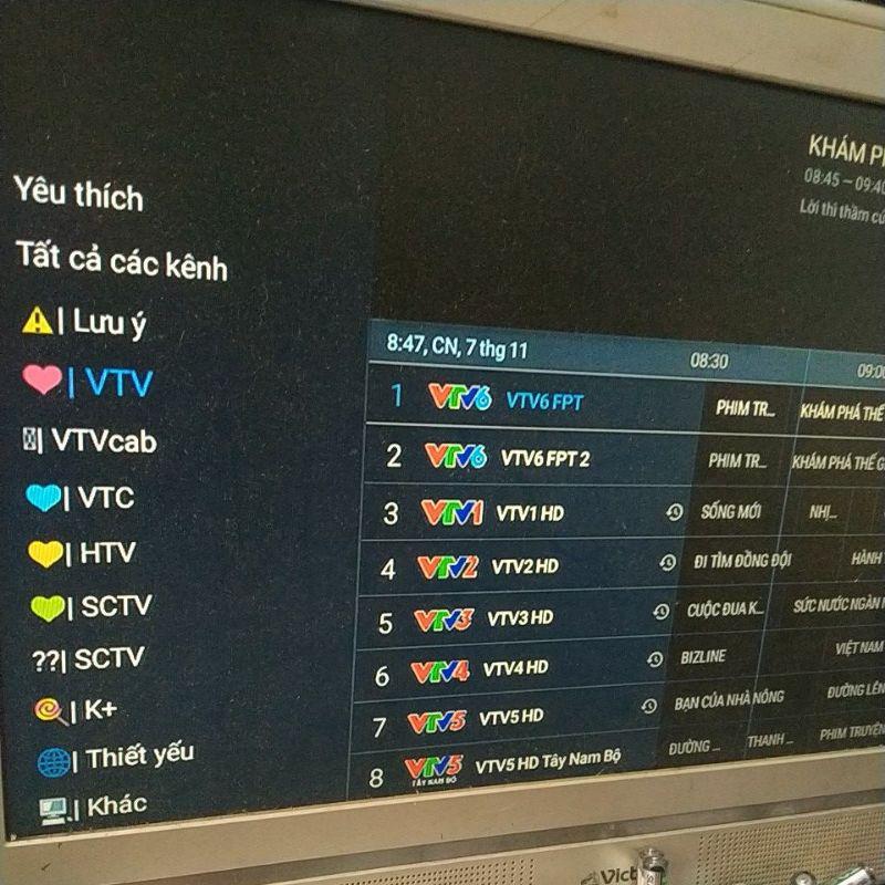 Có thể sử dụng Tivi Box để xem các kênh truyền hình miễn phí được không?