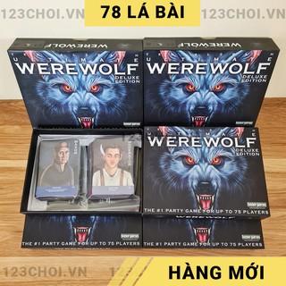 Bộ bài Ma sói 78 thẻ Việt hóa bản mới game nhập vai, Werewolf Ultimate Deluxe tiếng VIệt [GIẢM GIÁ CỰC SỐC]