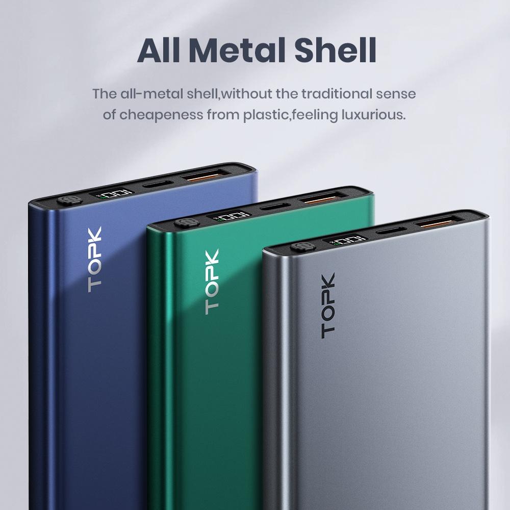 Pin dự phòng 10000mAh có thương hiệu nổi tiếng hay không?