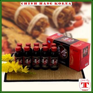 Nước hồng sâm hàn quốc chính hãng, hộp 10 chai x 100ml tranglinh