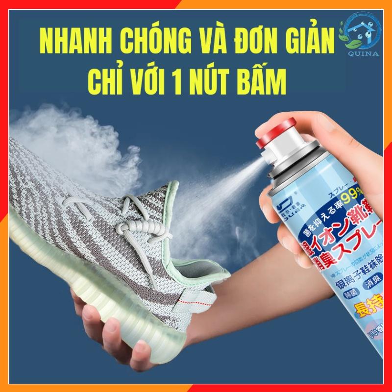 Xịt khử mùi giày nano bạc có tác dụng phòng tránh vi khuẩn và nấm không?