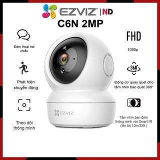 Camera Wifi Ezviz C6N Full HD 1080P 2MP Xoay 360 Bảo Hành Chính Hãng 2 Năm-Đàm Thoại 2 Chiều Giám Sát An Ninh