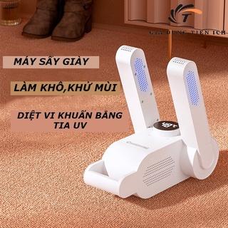 (BẢO HÀNH 1 ĐỔI 1)Máy Sấy Giày, Làm Khô Khử Mùi Hôi Tất Vớ, Diệt Vi Khuẩn bằng tia UV Cho Giày Của Bạn, Siêu Nhanh Khô -