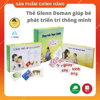 Flashcard glenn doman chuẩn cho trẻ sơ sinh đến 6 tuổi bộ thẻ học thế giới xung quanh thẻ chữ thẻ toán cơ bản Shop Bố Su