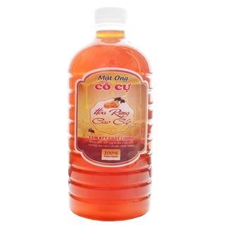 [Mã BMLTM50 giảm đến 50K] Mật Ong Hoa Rừng nguyên chất Cao Cấp 1000ml - Đặc Sản Cô Cự