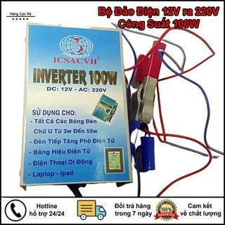 Bộ đảo điện 12V ra 220V công suất 100W