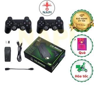 Game Stick 4k HDMI điện tử 4 nút máy chơi game cầm tay không dây