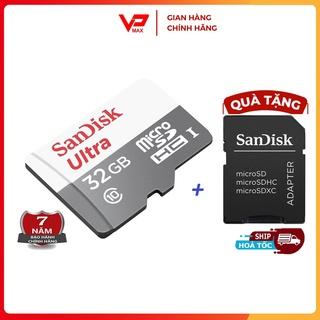 Thẻ nhớ 64gb 32GB Kingston 32Gb  Sandisk Tặng Áo thẻ SD bảo hành 7 năm