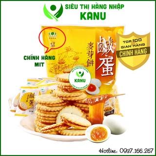 [Chính hãng MIT] Bánh quy kẹp trứng muối 500g Đài Loan, ăn vặt vừa ngon vừa rẻ