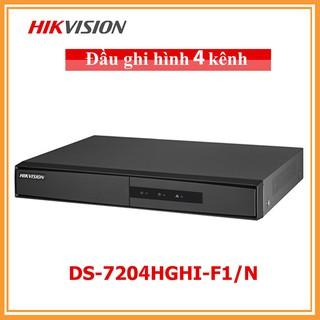 ĐẦU GHI HÌNH HIKVISION TURBO HD DVR 4 KÊNH 7204HGHI-F1 ( VỎ KIM LOẠI )