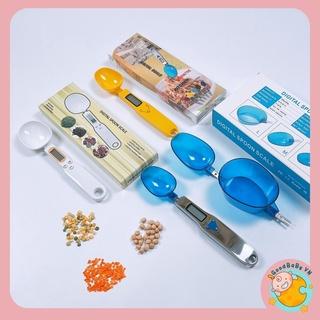 Cân Điện Tử Tiểu Ly Dạng Thìa đong ,đo gia vị,đồ ăn dặm chính xác cho bé 500/0,1g Goodbabyvn