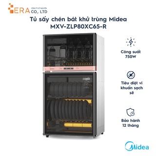 [Mã ELMALL6 giảm 6% đơn 300K] Tủ sấy chén bát khử trùng Midea MXV-ZLP80XC65-R