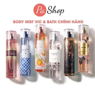 Body mist BBWs & VIC xịt thơm toàn thân hương nước hoa