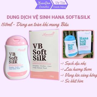 Dung Dịch Vệ Sinh Hana Soft Silk Hanayuki Chính Hãng dung tích 150ml Dung dịch vệ sinh phụ nữ vệ sinh nam