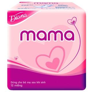 Băng vệ sinh Diana Mama cho mẹ bầu và sau sinh gói 12 miếng