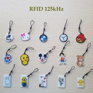 [Loại copy được] Thẻ cảm ứng từ thang máy, khóa cửa thông minh, chìa khóa xe máy hình cute - RFID 125khz