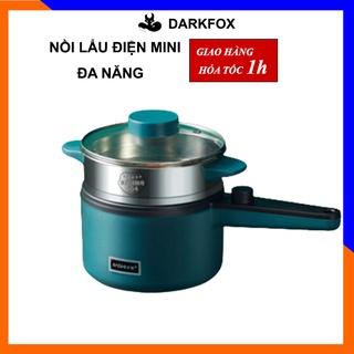 Nồi lẩu điện mini đa năng JIASHI 1/2 tầng, chảo điện đa năng(chiên, rán, hầm, luộc) dung tích 1,2L nội địa Trung NLD01