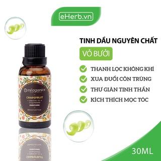 Tinh Dầu Vỏ Bưởi Nguyên Chất Thư Giãn Tinh Thần, Giúp Đuổi Muỗi MILAGANICS 30ml (Chai)