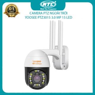 Camera IP Wifi Ngoài trời Yoosee PTZ3015 4 Râu 3.0MP FullHD+ 1536P 9 LED trợ sáng, 6 LED hồng ngoại (Trắng)