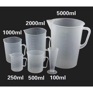 100ml, 250ml 500ml 1000ml CA ĐONG CHỊU NHIỆT ĐỊNH LƯỢNG PHA CHẾ cốc nhựa trong suốt vạch chia rõ ràng vntrade