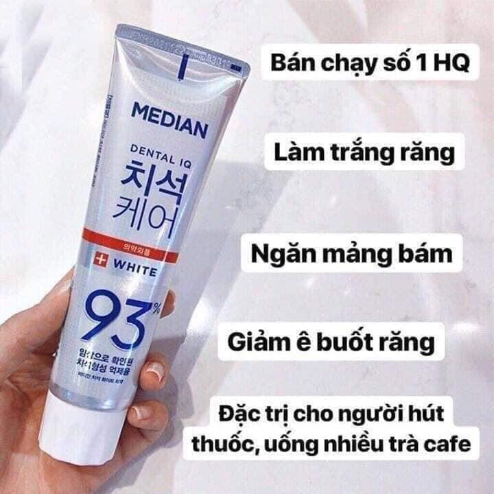 Cách sử dụng kem đánh răng Median như thế nào?