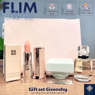 [Chuẩn Auth 100%] Set dưỡng da cao cấp Givenchy ấp ẩm cấp nước ( nước hoa , son , kem dưỡng )