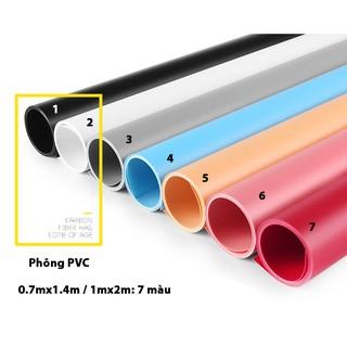 Phông nền nhựa PVC trơn treo giá khung chụp ảnh sản phẩm ulzzang hàn quốc instagram giấy PVC nhiệt 3 in 1 2K08