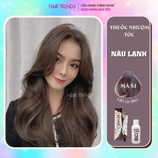 Thuốc nhuộm tóc màu NÂU LẠNH - màu nhuộm KAMI Chính Hãng [5J]