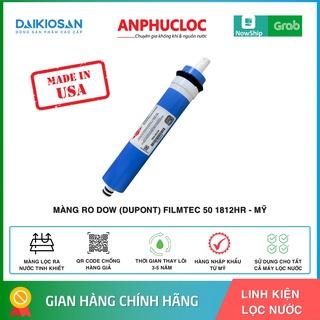 [CHÍNH HÃNG] Lõi lọc nước số 4 - Màng RO DUPONT (DOW) FILMTEC TW30-1812-50HR hiệu suất cao