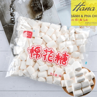 Kẹo mashmallow 500g Erko kẹo dẻo xốp dễ tan dùng trang trí bánh, đồ uống