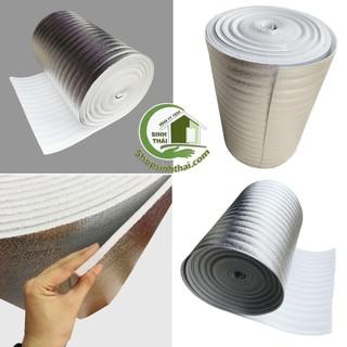 Tấm bọc cách nhiệt - xốp bạc PE foam  [1 mét x khổ 1m] Xốp chống nóng, chống thấm -dày 3, 5, 8, 10, 15, 20 ly -chọn loại