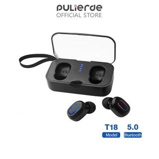 Tai nghe thể thao Pulierde T18 nhét tai không dây Bluetooth 5.0 kích thước nhỏ gọn