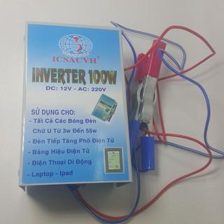 Bộ Đảo Điện Inverter 12V Ra 220V 100W